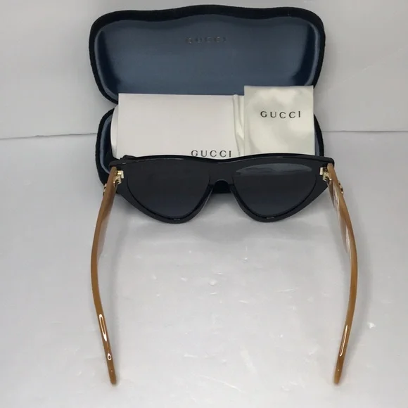 New Gucci Blue Cat Eye Ladies Sunglasses GG1333S 004 - Picture 13 of 17